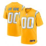 Custom,Los Angeles Chargers Nike Game Jersey - Gold